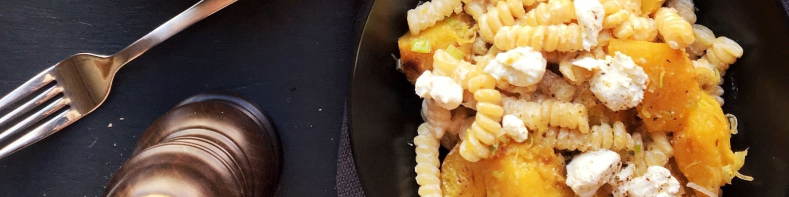 PsycheDillic Pasta with Acorn Squash and Melted Leeks